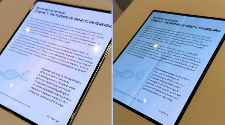 折叠屏无折痕技术突破引苹果三星竞逐-智云网(图2) 折叠屏无折痕技术突破引苹果三星竞逐-智云网(图2)