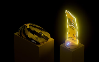 宝可梦联名X2 Crazylight鼠标 雷电纹路配专属编码(图2) 宝可梦联名X2 Crazylight鼠标 雷电纹路配专属编码(图2)