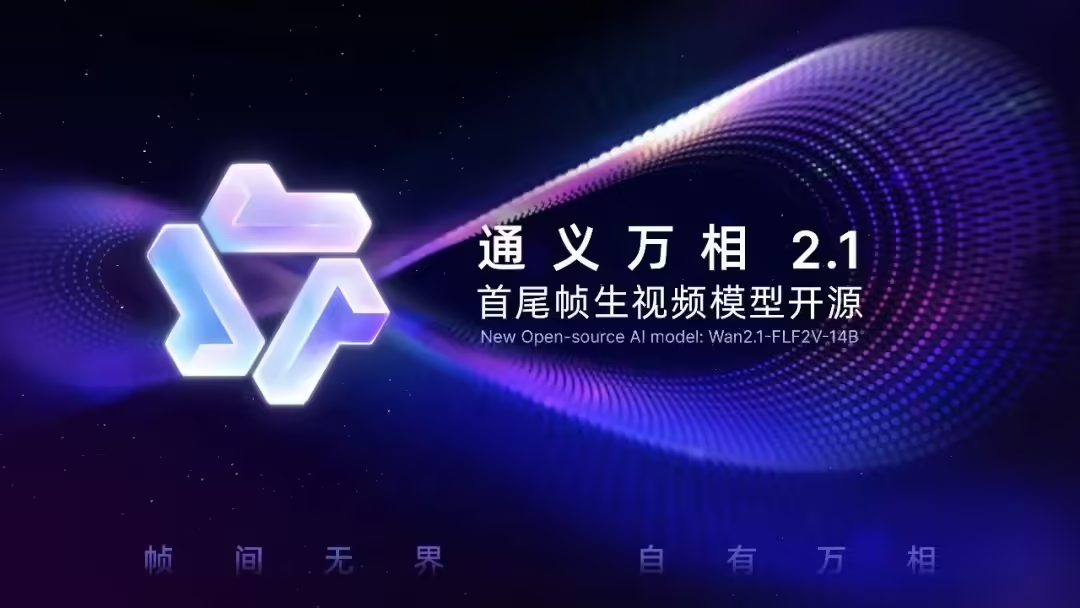 caaf7eebj00suw84z00ftd000u000gwp 业界首个,阿里通义万相“首尾帧生视频模型”开源