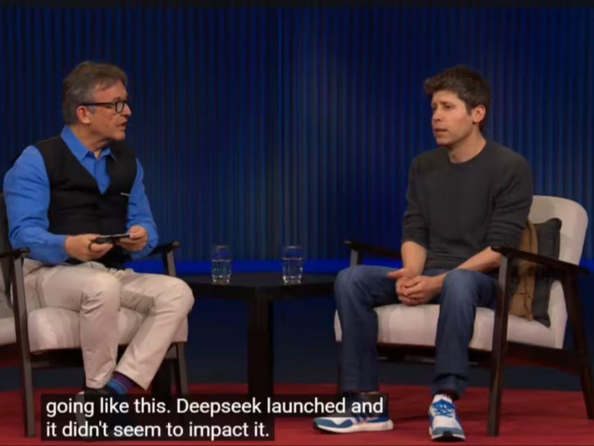 OpenAI CEO 奥尔特曼：DeepSeek 并未影响 