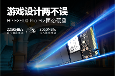 电竞玩家固态，HP EX900 Pro M.2上市！(图1)