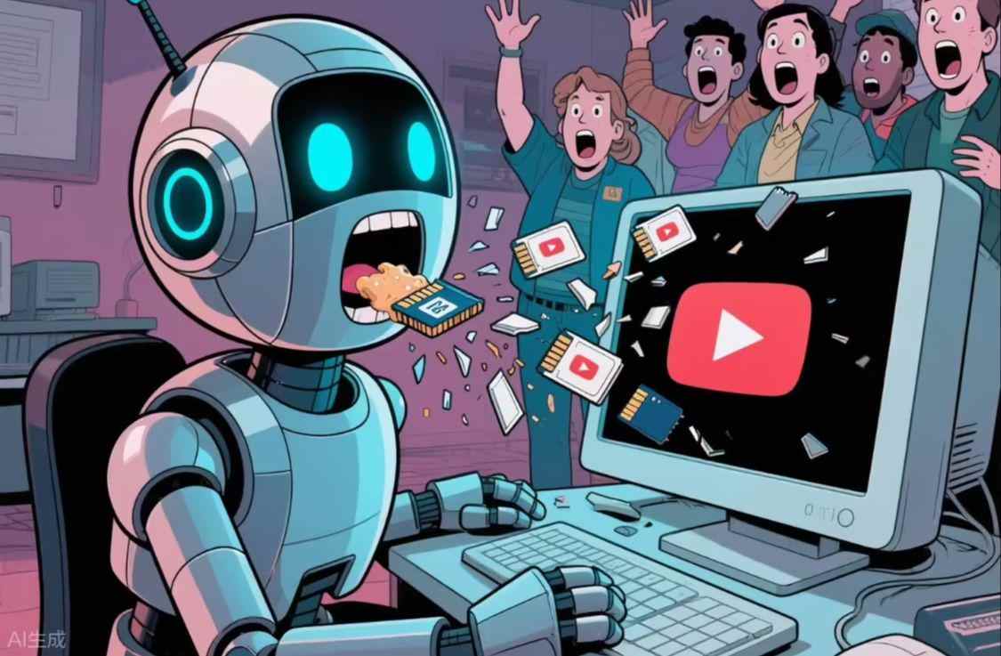 84d60414j00sy6x2k003fd000v900khp 谷歌被曝用大量 YouTube 视频训练 AI 模型,创作者却对此一无所知