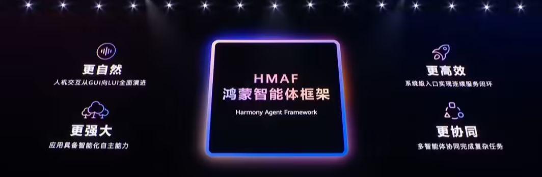 华为鸿蒙智能体框架 HMAF 发布，首批 50+ 鸿蒙智能体即将上线