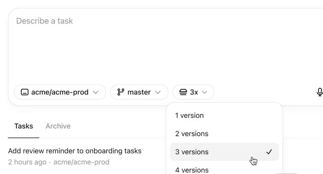 OpenAI Codex 人工智能编程工具推出新功能：可一次生成多个方案