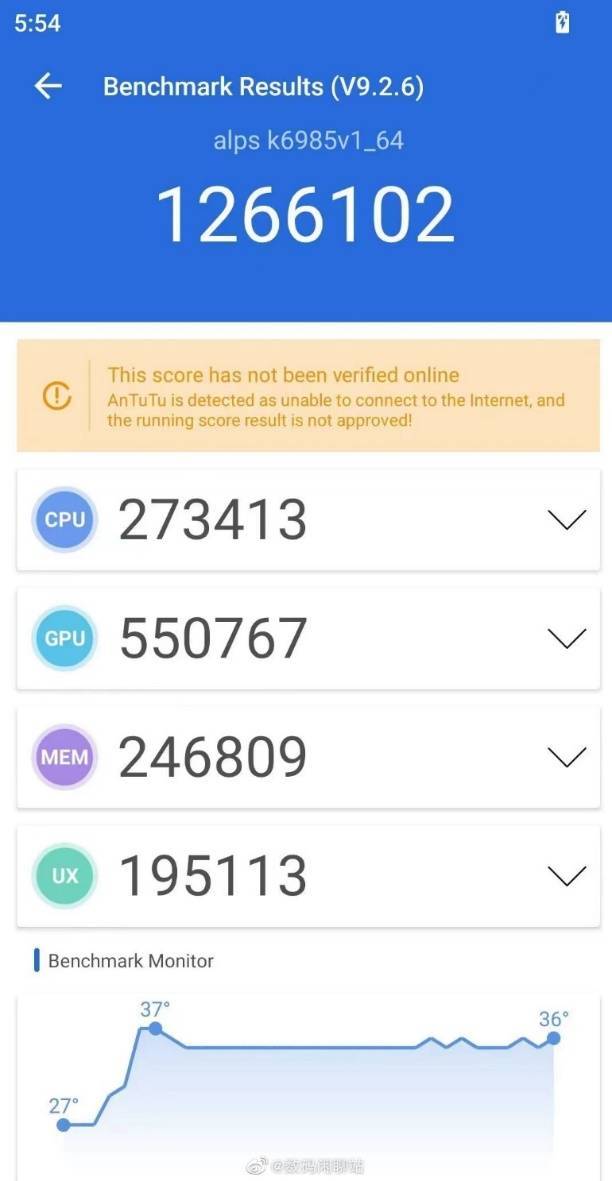联发科天玑9200性能跑分曝光：超126万分或成2023旗舰新标杆(图2)
