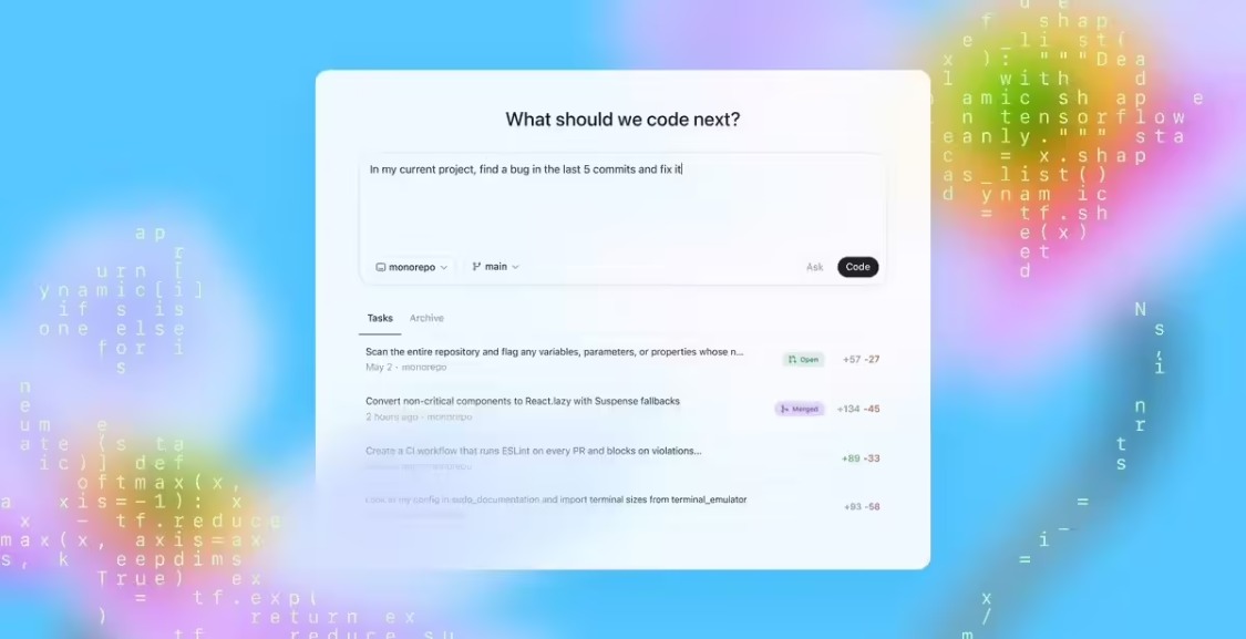 25a6383dj00sxbbnr00b9d000v900g1p OpenAI 更新编程工具 Codex:新增语音输入 + 联网,向 ChatGPT Plus 用户开放