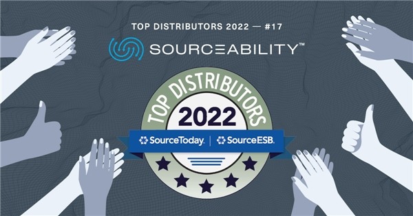 全球数字化元器件分销商Sourceability获选全球50