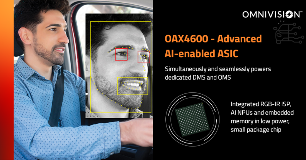 豪威集团发布汽车AI专用芯片OAX4600，集成双NPU支持