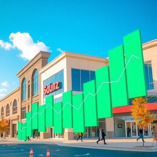 百货O2O板块早盘报涨 广百股份领涨多股跟涨