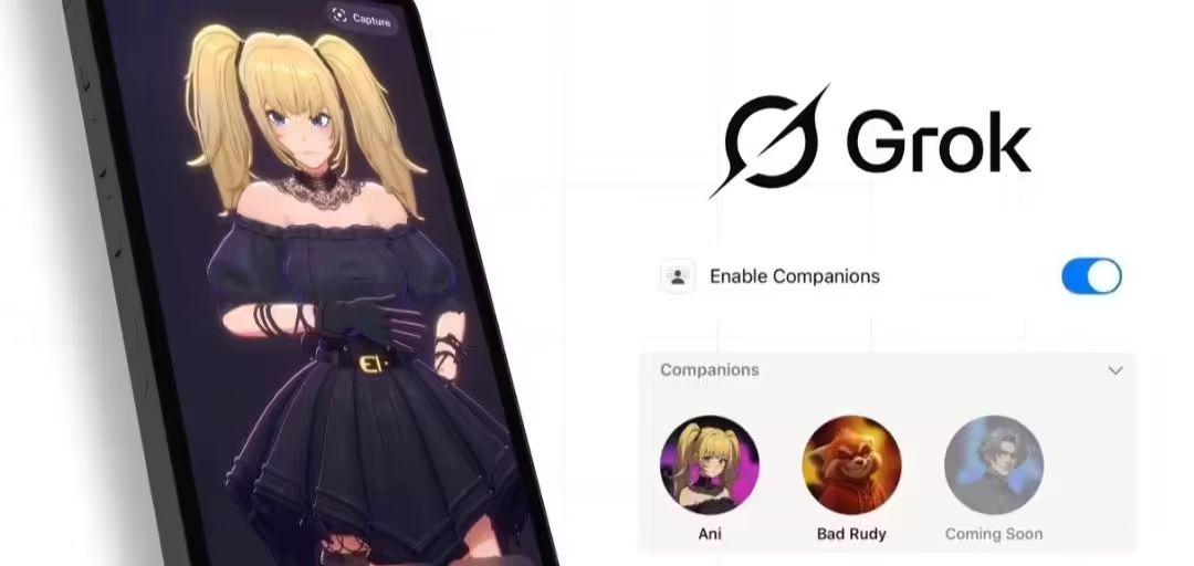 马斯克xAI推出虚拟伙伴功能，招聘工程师开发动漫女友项目