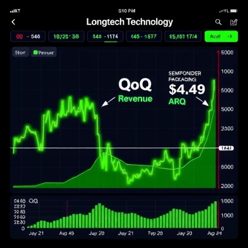 半导体封测业迎连续增长 长电科技Q3业绩亮眼