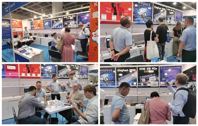源微创新携KingFast金速工控亮相双展会，展现存储硬实力(图2)