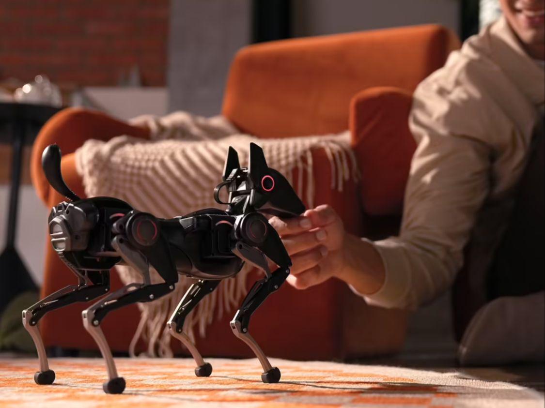 会跳舞踢球的机器狗亮相，内置OpenAI大模型可对话