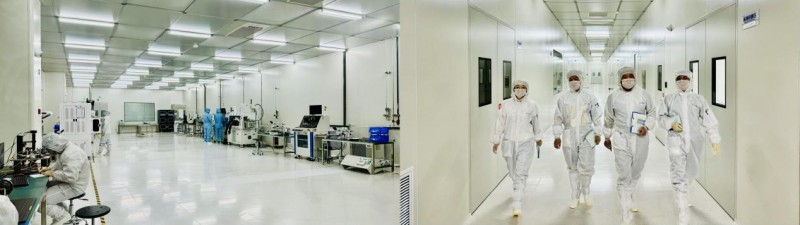 “鑫威源”实现高性能氮化镓激光芯片研制及产线通线试产(图2)