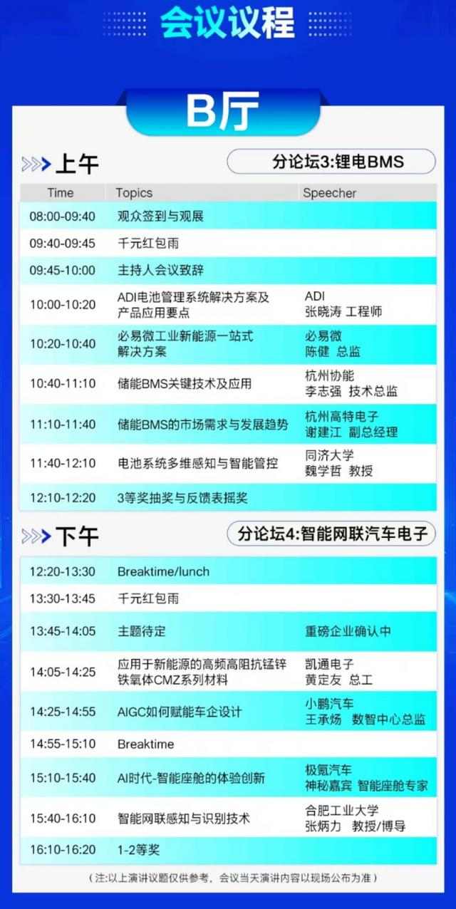 仅剩两周！2024华东新能源峰会议程重磅发布(图3)