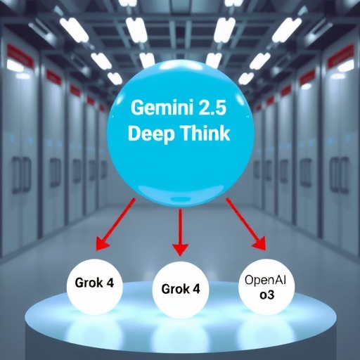 谷歌Gemini 2.5 Deep Think模型多领域性能超越竞品(图2)