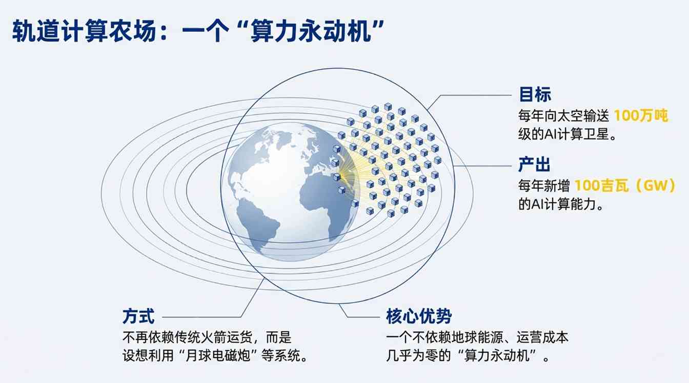 星际算力革命：轨道计算农场首推太空数据中心(图1)