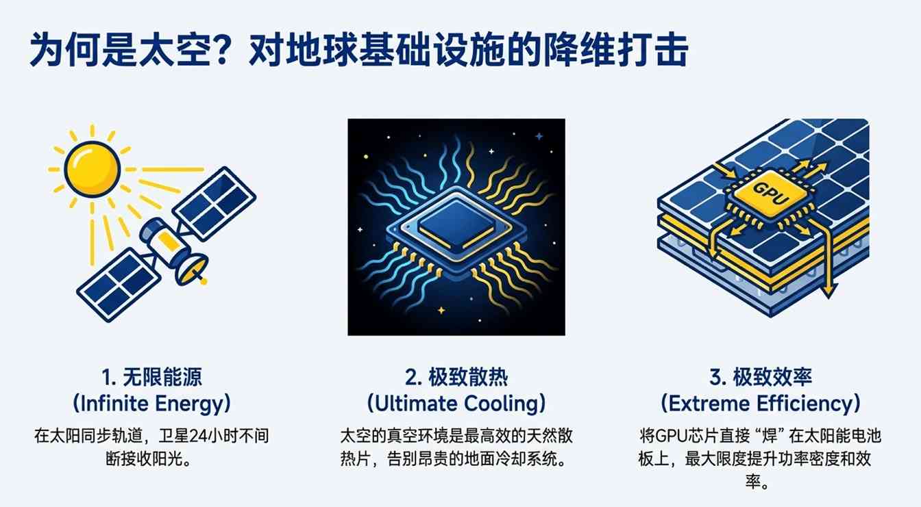太空算力系统：月球电磁炮与AI卫星集群的突破(图3)