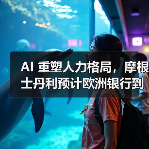 AI 重塑人力格局，摩根士丹利预计欧洲银行到 2030 年将裁员 20 万人（图4）