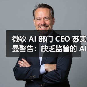 微软 AI 部门 CEO 苏莱曼警告：缺乏监管的 AI 或在数年内脱离人类掌控（图3）