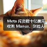 Meta 斥资数十亿美元收购 Manus，创始人肖弘出任副总