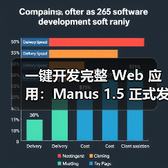 一键开发完整 Web 应用：Manus 1.5 正式发布，速度提升近四倍（图3）