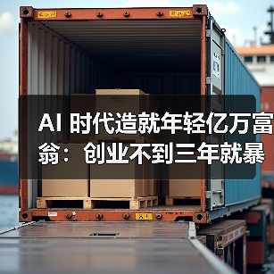 AI 时代造就年轻亿万富翁：创业不到三年就暴富，马斯克都比不上（图2）