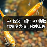 AI 教父：明年 AI 将取代更多岗位，软件工程项目「将几乎