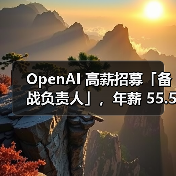 OpenAI 高薪招募「备战负责人」，年薪 55.5 万美元 对冲 AI风险（图2）