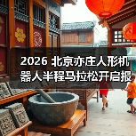 2026 北京亦庄人形机器人半程马拉松开启报名，首届天工 Ultra 夺冠（图4）