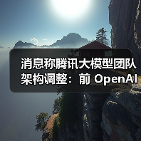 腾讯成立多个AI部门 姚顺雨任首席科学家助力大模型研发