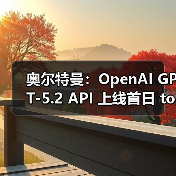 奥尔特曼：OpenAI GPT-5.2 API 上线首日 t