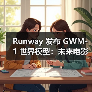 Runway 发布 GWM-1 世界模型：未来电影有望靠 AI“算”出来（图4）