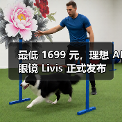 最低 1699 元，理想 AI眼镜 Livis 正式发布（图4）
