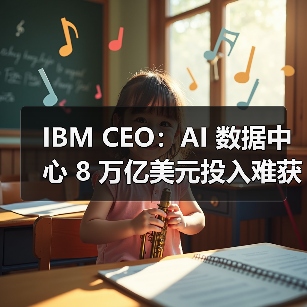 IBM CEO：AI 数据中心 8 万亿美元投入难获回报（图4）