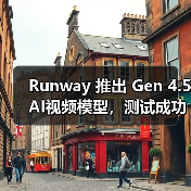 Runway 推出 Gen 4.5 AI视频模型，测试成功击败谷歌 Veo3、OpenAI Sora 2（图2）