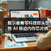 戴尔惠普等科技巨头警告 AI 推动内存芯片供应紧张（图4）