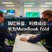 瑞红配色惊艳登场 华为MateBook Fold融合东方美学