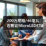MicroLED光引擎突破：低功耗赋能AR眼镜全天佩戴