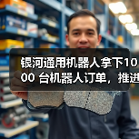 银河通用机器人拿下1000 台机器人订单，推进具身智能工业场景深度应用（图3）