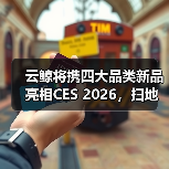 云鲸将携四大品类新品亮相CES 2026,扫地机新品迎来全球首秀(图3) 云鲸将携四大品类新品亮相CES 2026,扫地机新品迎来全球首秀(图3)