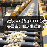 微软 AI 部门 CEO 苏莱曼警告:缺乏监管的 AI 或在数年内脱离人类掌控(图2) 微软 AI 部门 CEO 苏莱曼警告:缺乏监管的 AI 或在数年内脱离人类掌控(图2)