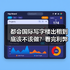 都会国际写字楼出租到底该不该做？看完利弊再决定